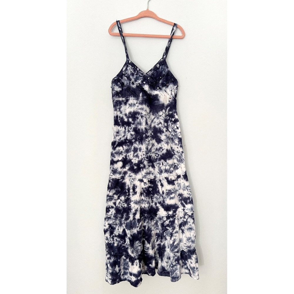 Tangerine Tie-Dye Girl Dress